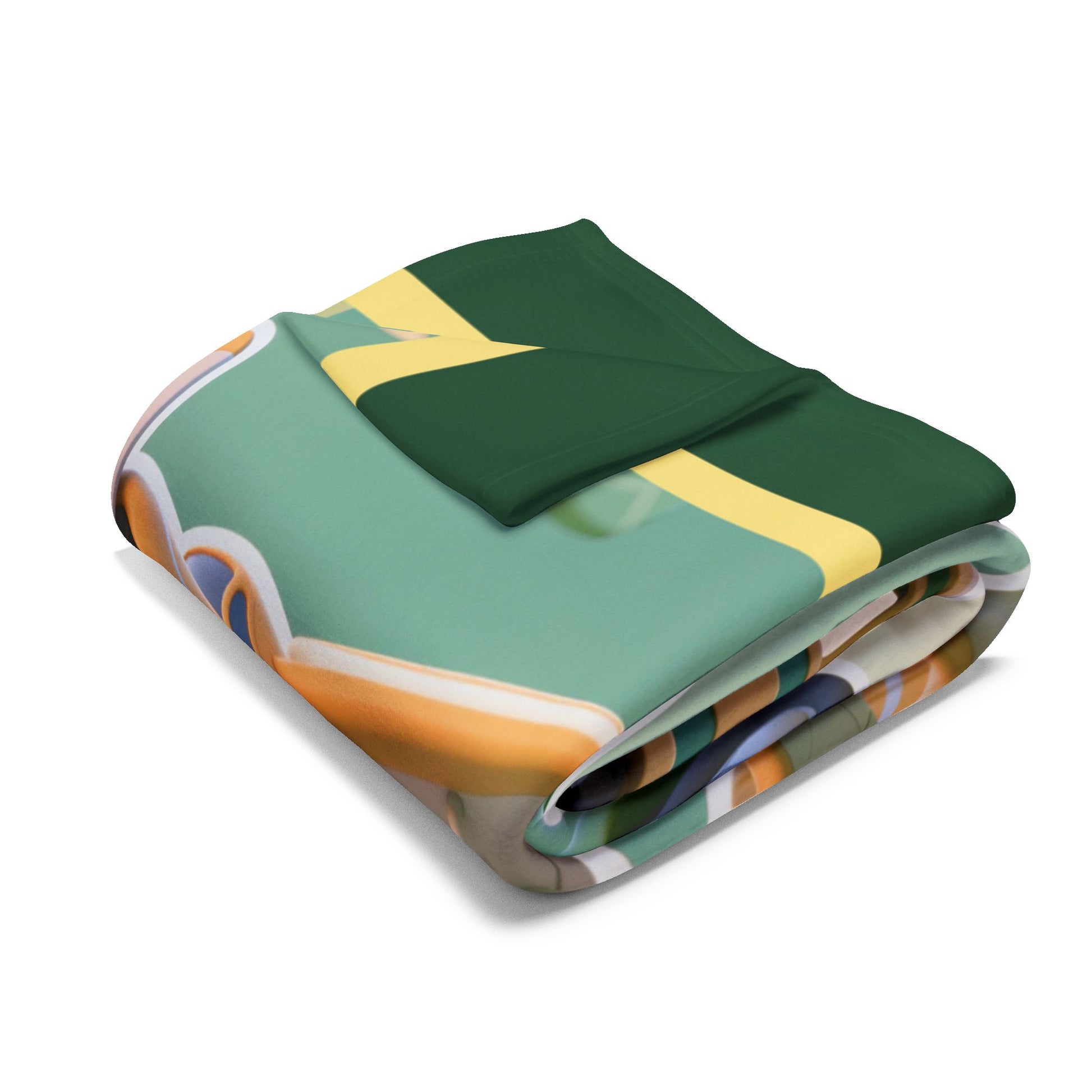 Kids Transport Fleece Blanket — Cute Plane, Car & Train Nursery Throw by Grace Canvas Shop