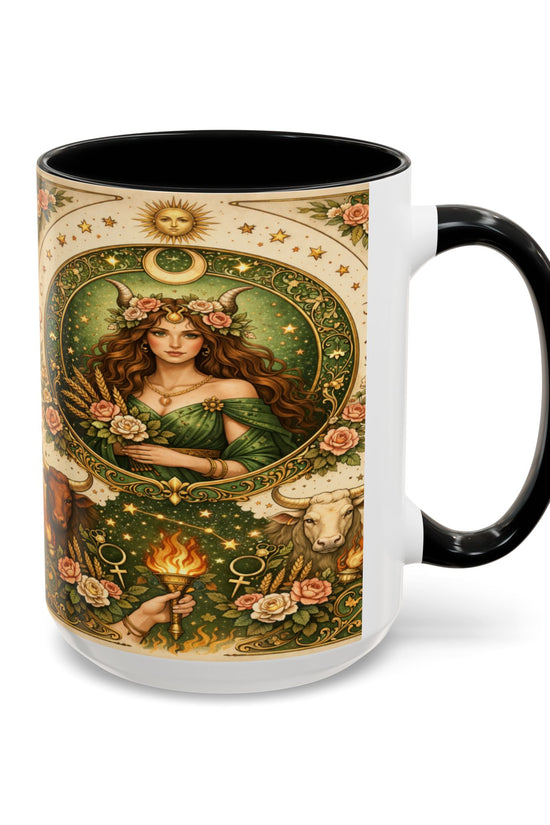 Celestial Taurus Coffee Mug (11/15oz) by Grace Canvas Shop