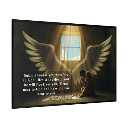 Canvas Wall Art Inspirational Prayer Print