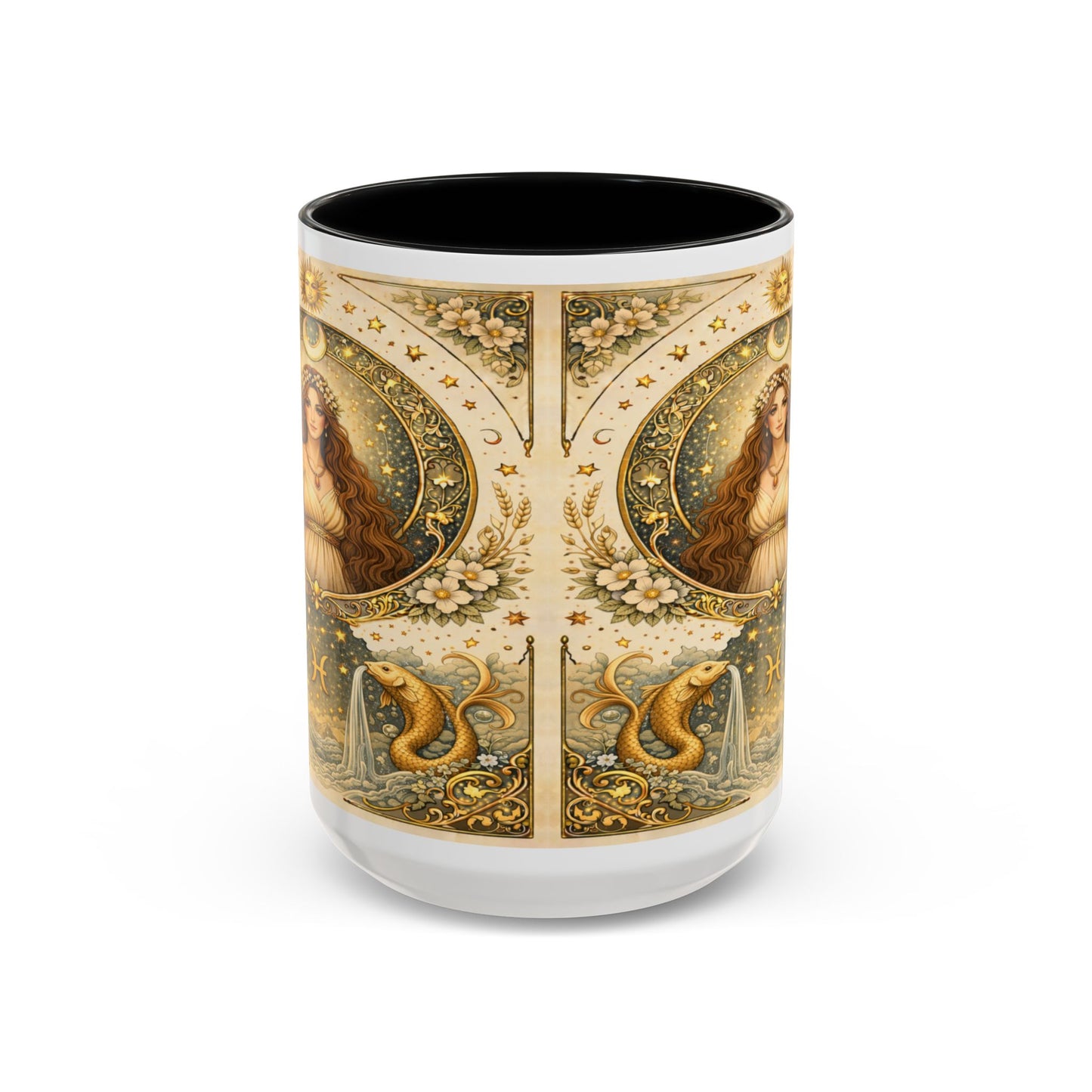 Celestrial Pisces Zodiac Coffee Mug