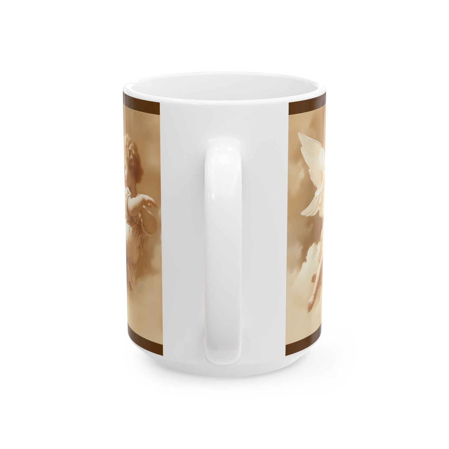 Vintage Cherub Angel Ceramic Mug  11oz & 15oz