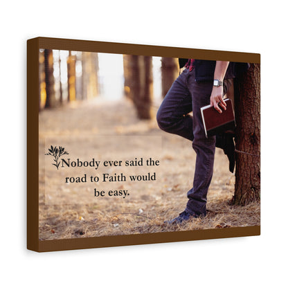 Faith Journey Matte Canvas Wall Art by Grace Canvas Shop
