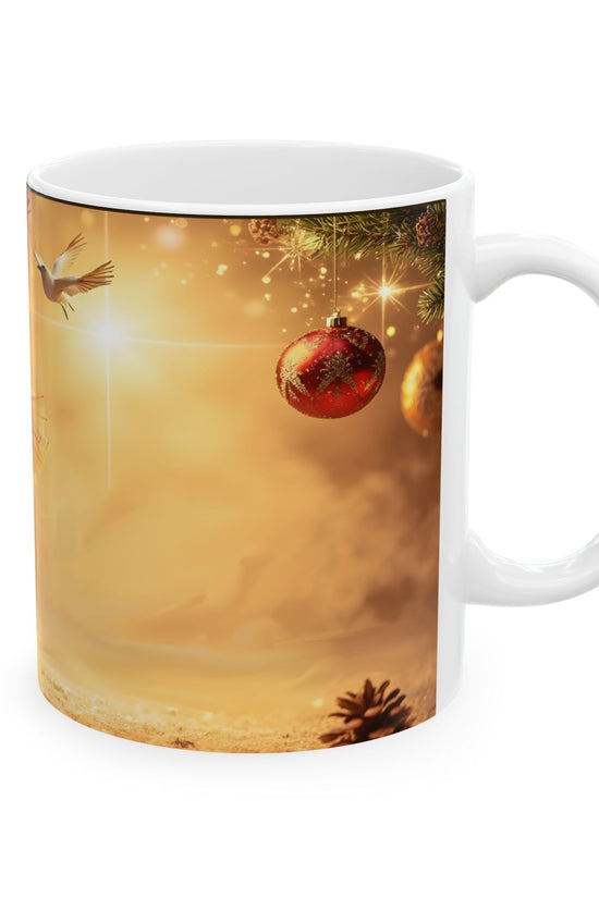 Elegant Ballerina Ceramic Mug by Grace Canvas.shop