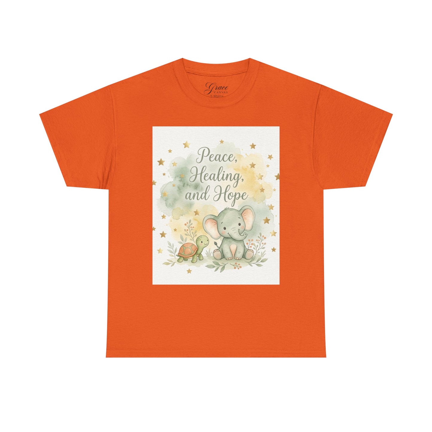 Girl's Elephant ‘Peace, Healing and Hope’ T‑Shirt