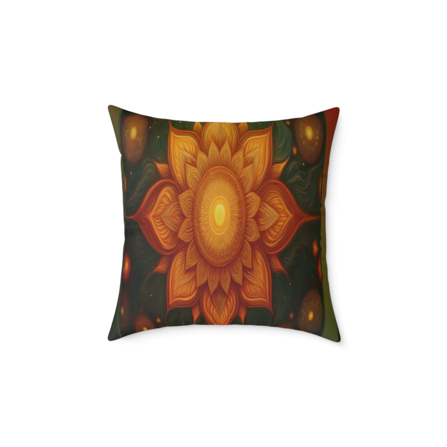 Bohemian Sun Square Pillow