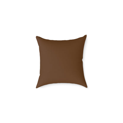 Abstract Color Block Square Pillow — Modern Geometric Decorative Throw Pillow by Grace Canvas Shop