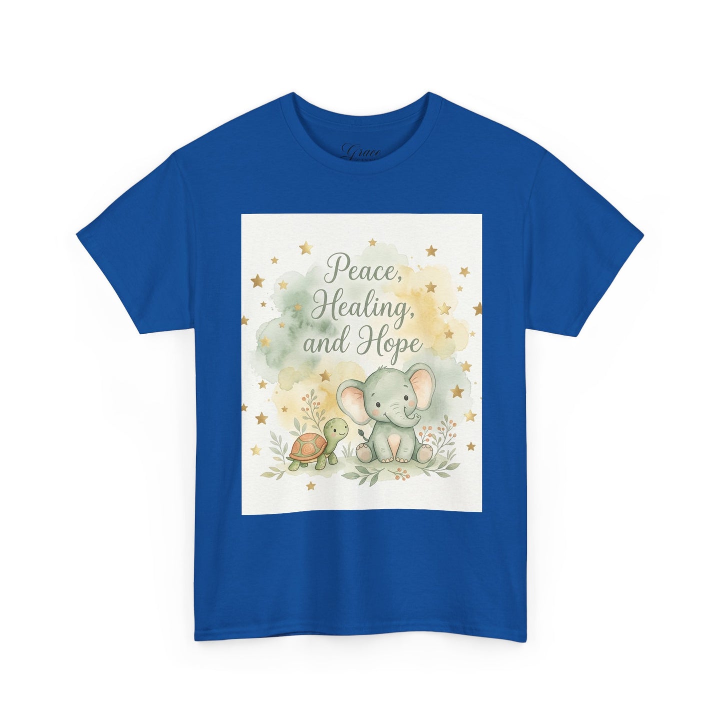 Girl's Elephant ‘Peace, Healing and Hope’ T‑Shirt