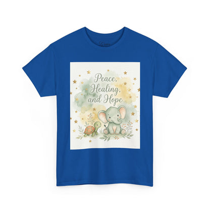 Girl's Elephant ‘Peace, Healing and Hope’ T‑Shirt