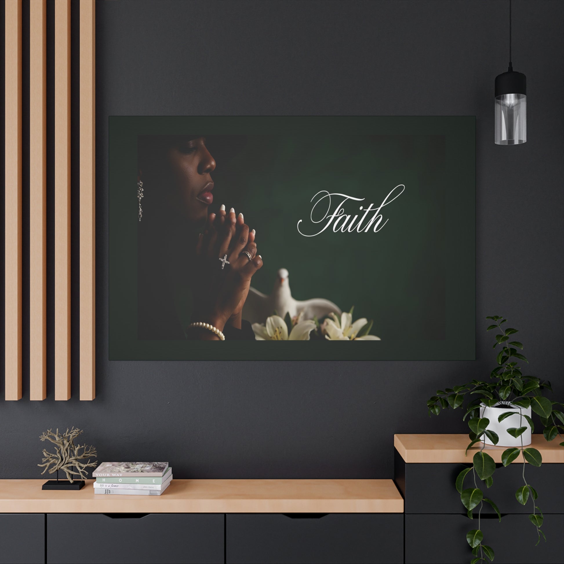 Faith 34 Women's Inspiration Canvas Wall Art by Grace Canvas