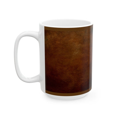 Western Mug — Rustic Holiday Ceramic Coffee Cup (11oz/15oz)
