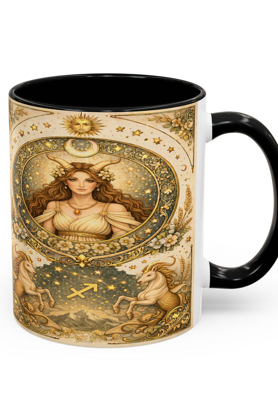 Celestial Capricorn Coffee Mug by Grace Canvas Shop