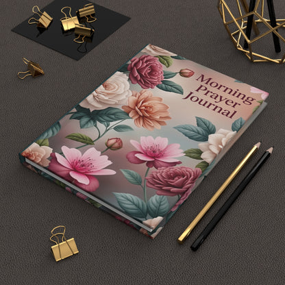 Morning Prayer Journal — Floral Hardcover Devotional Notebook