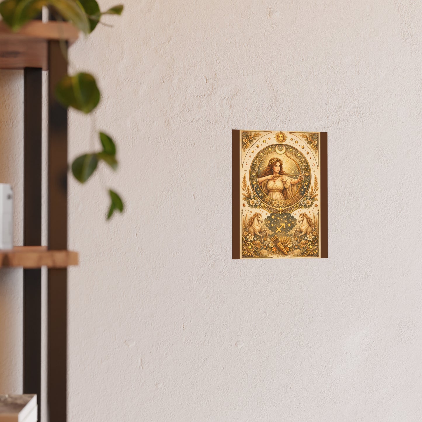 Celestial Sagittarius Zodiac Poster by Grace Canvas Shop