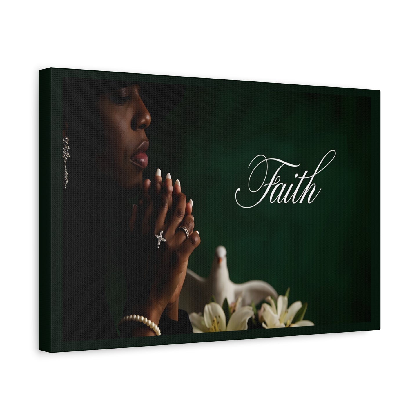 Faith 34 Women's Inspiration Canvas Wall Art by Grace Canvas