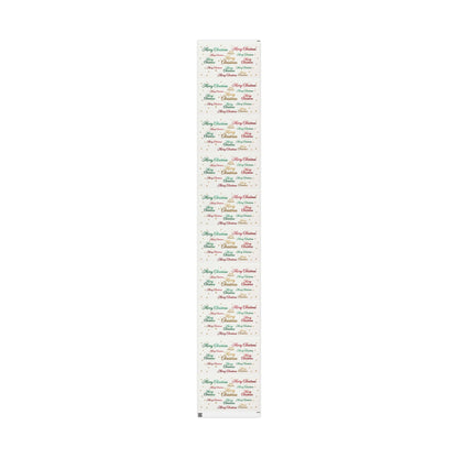 Colorful Merry Christmas Wrapping Paper
