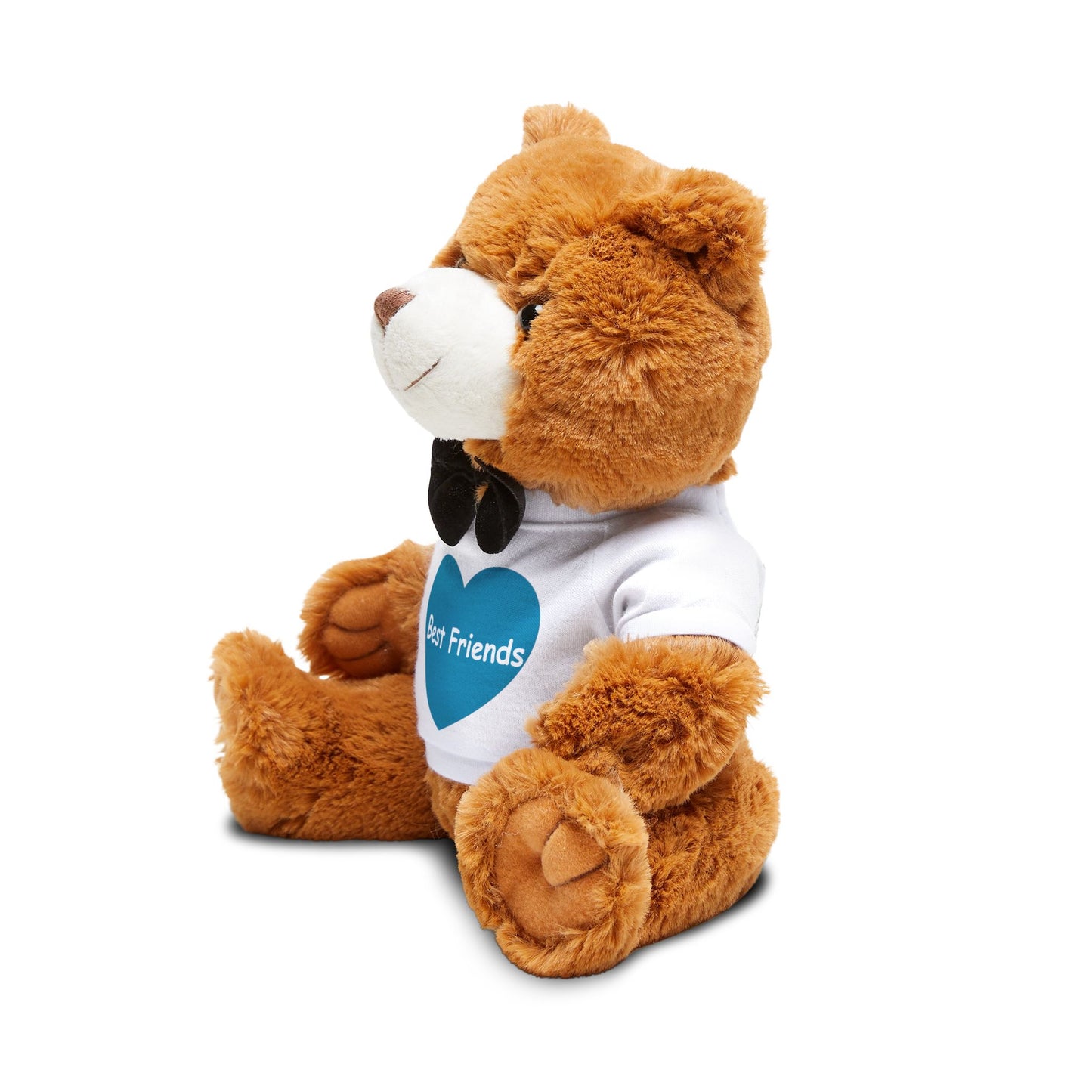 Best Friends Teddy Bear Plush with Heart T‑Shirt
