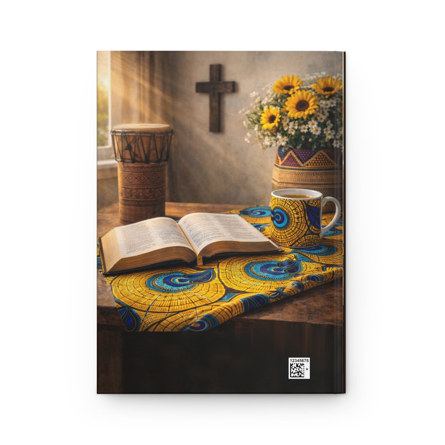 African Heritage Sunflower Hardcover Journal Notebook