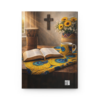 African Heritage Sunflower Hardcover Journal Notebook