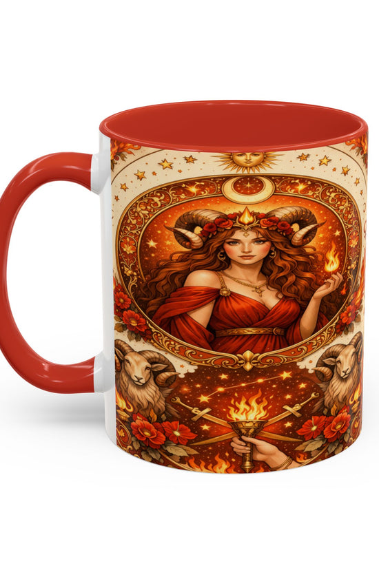 Celestial Aries Coffee Mug (11/15oz) by Grace Canvas Shop