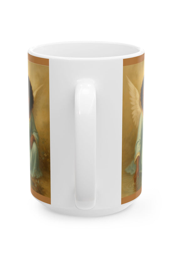 Serenity Angel Ceramic Mug (11oz/15oz) by Grace Canvas.shop
