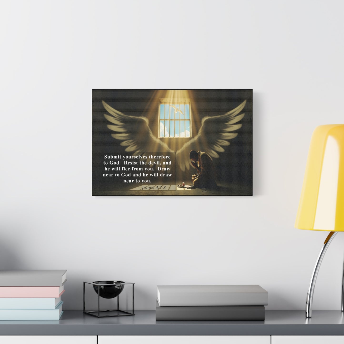 Canvas Wall Art Inspirational Prayer Print