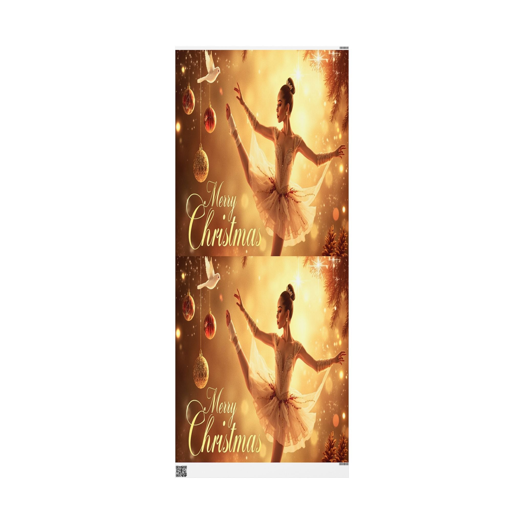 Ballerina1 Christmas Wrapping Paper