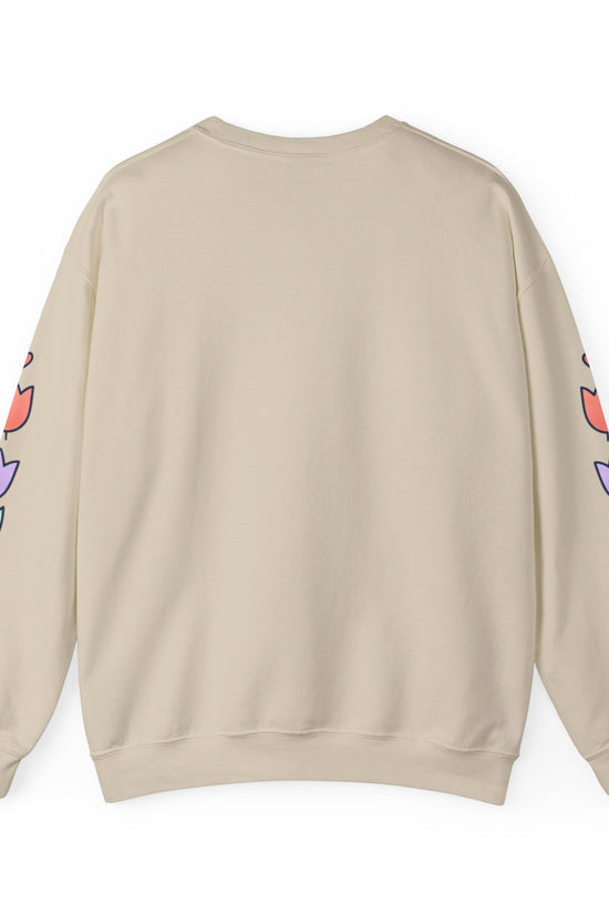 Held & Hopeful in Jesus Sweatshirt | Colorful Pastel Christian Encouragement