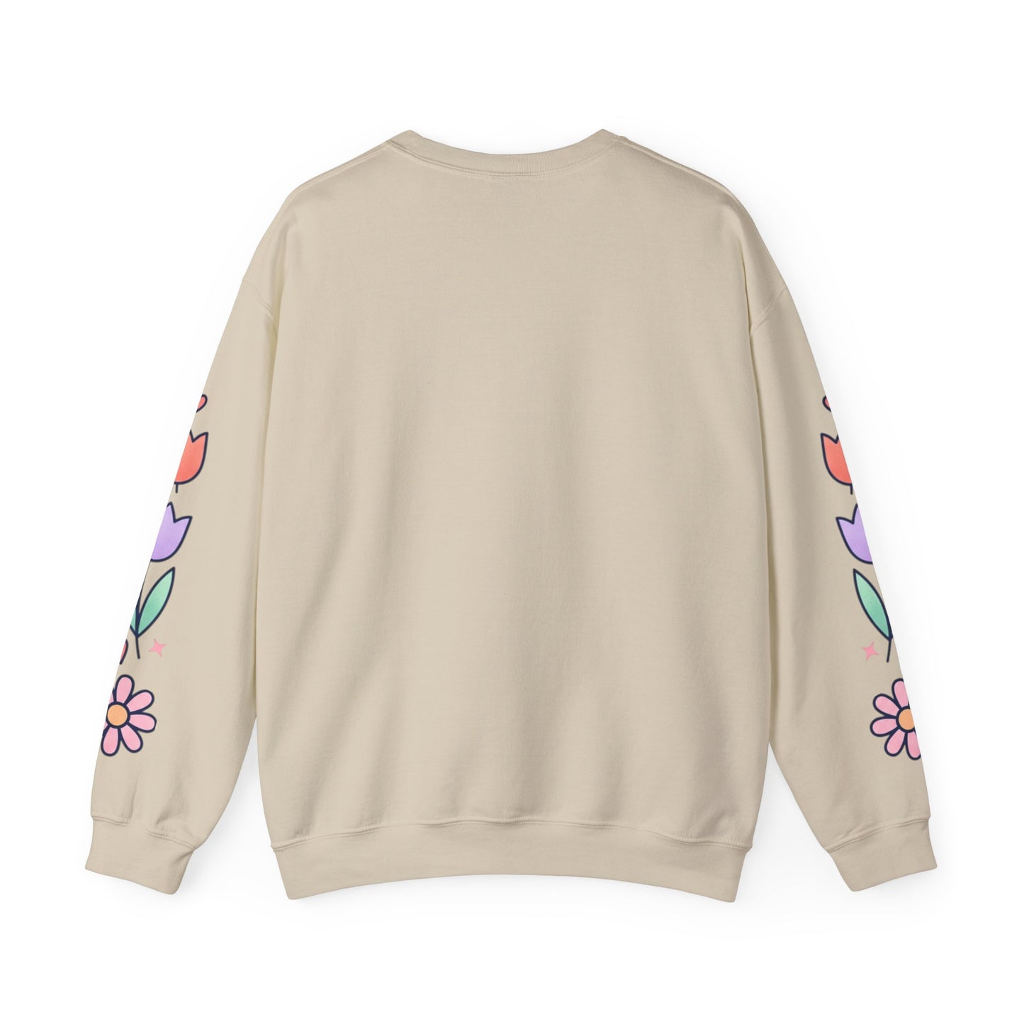 Held & Hopeful in Jesus Sweatshirt | Colorful Pastel Christian Encouragement