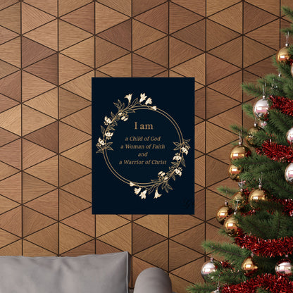 Woman of Faith Poster - Matte Vertical Print