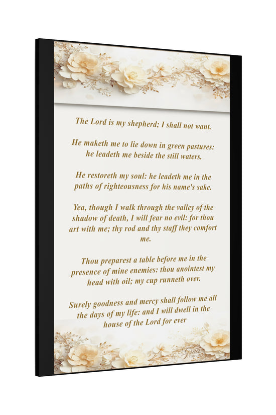 Psalm 23 Verse Home Decor by Grace Canvas