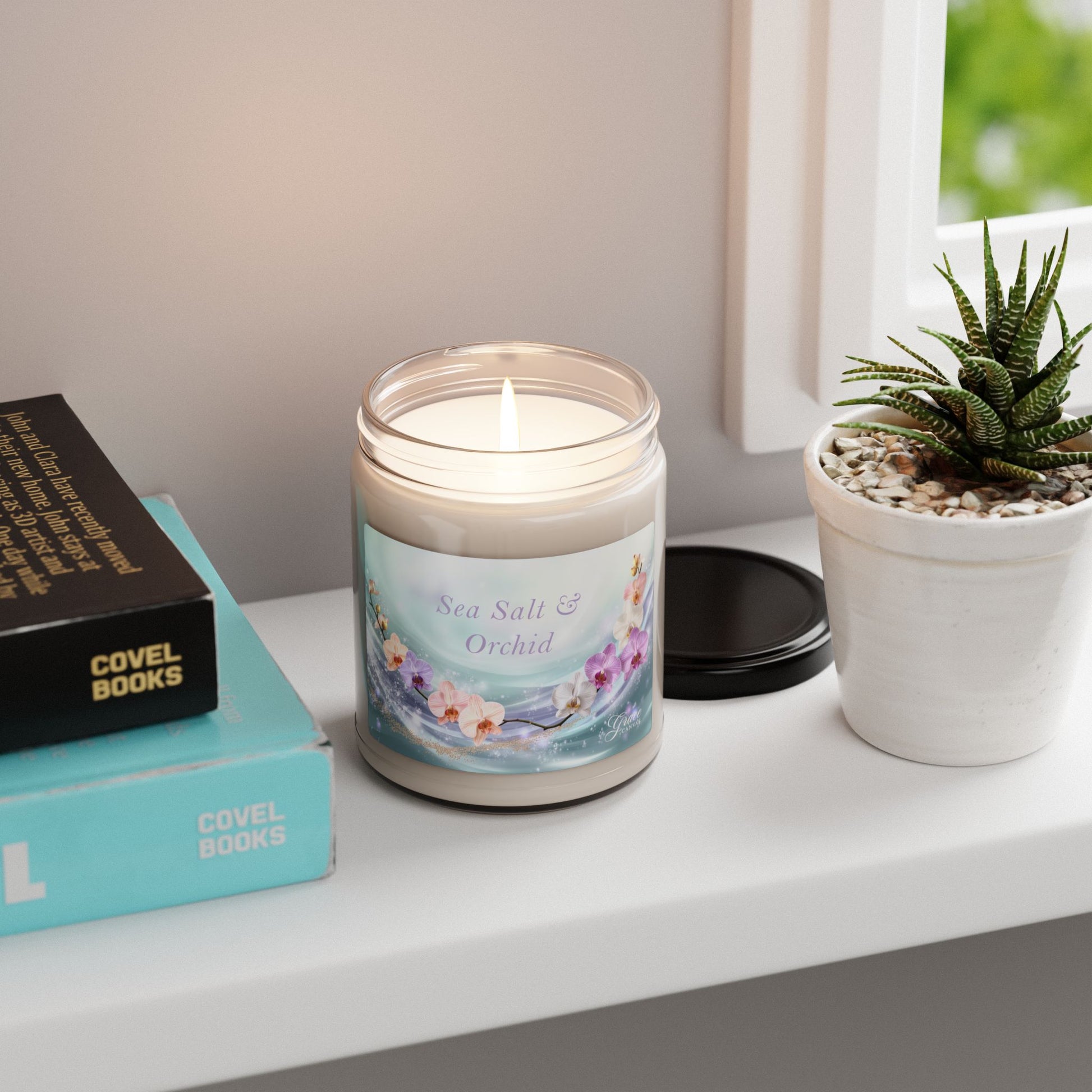 Scented Candles 9oz - Choose Your Scent by Grace Canvas Shop