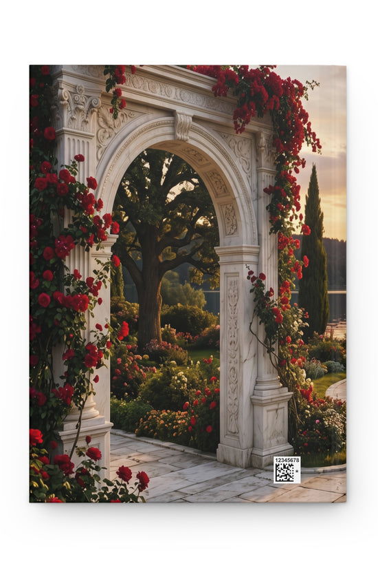 Grand Garden Hardcover Ruled Journal Notebook