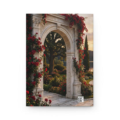 Grand Garden Hardcover Ruled Journal Notebook