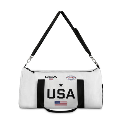 USA Flag Duffel Bag - Patriotic Travel & Gym Gear