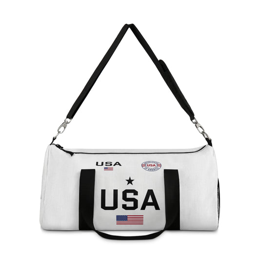 USA Flag Duffel Bag - Patriotic Travel & Gym Gear