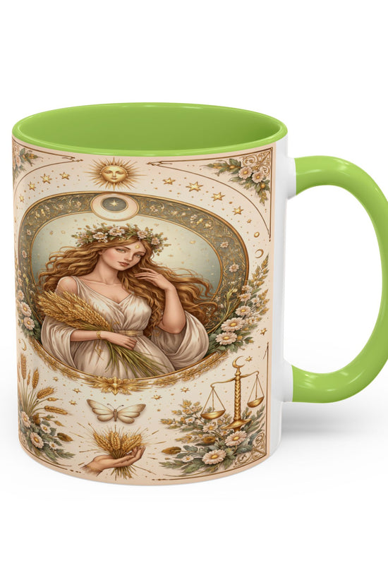 Celestial Virgo Coffee Mug 11oz/15 oz by Grace Canvas Shop