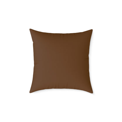 Abstract Color Block Square Pillow — Modern Geometric Decorative Throw Pillow by Grace Canvas Shop