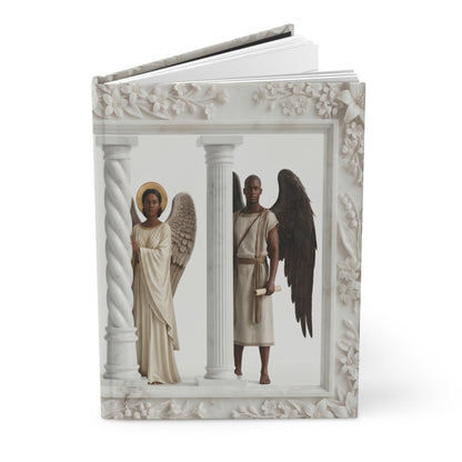 Angel PIllars 5 Hardcover Journal Ethereal Column Frame Notebook for Prayer, Reflection, & Daily Writing