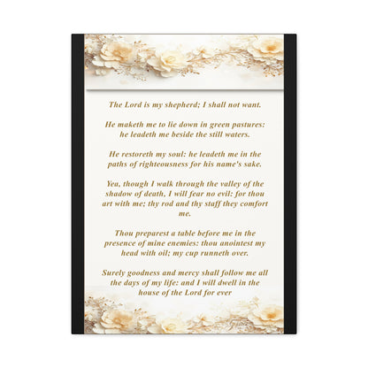 Psalm 23 Verse Home Decor by Grace Canvas