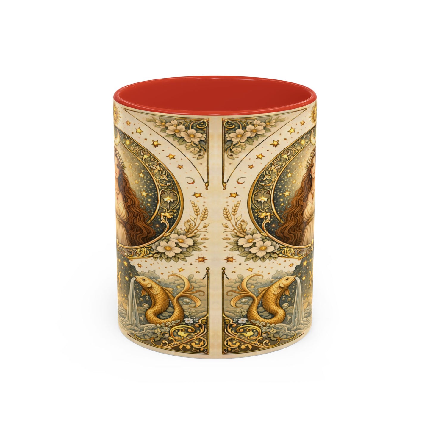 Celestrial Pisces Zodiac Coffee Mug