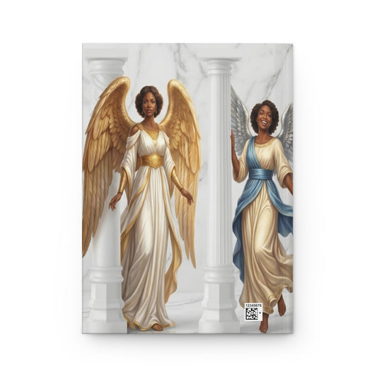 Black Angelic Guardians Spiritual Prayer Notebook