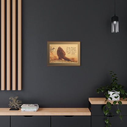 Psalm 5:12 Inspirational Print by Grace Canvas