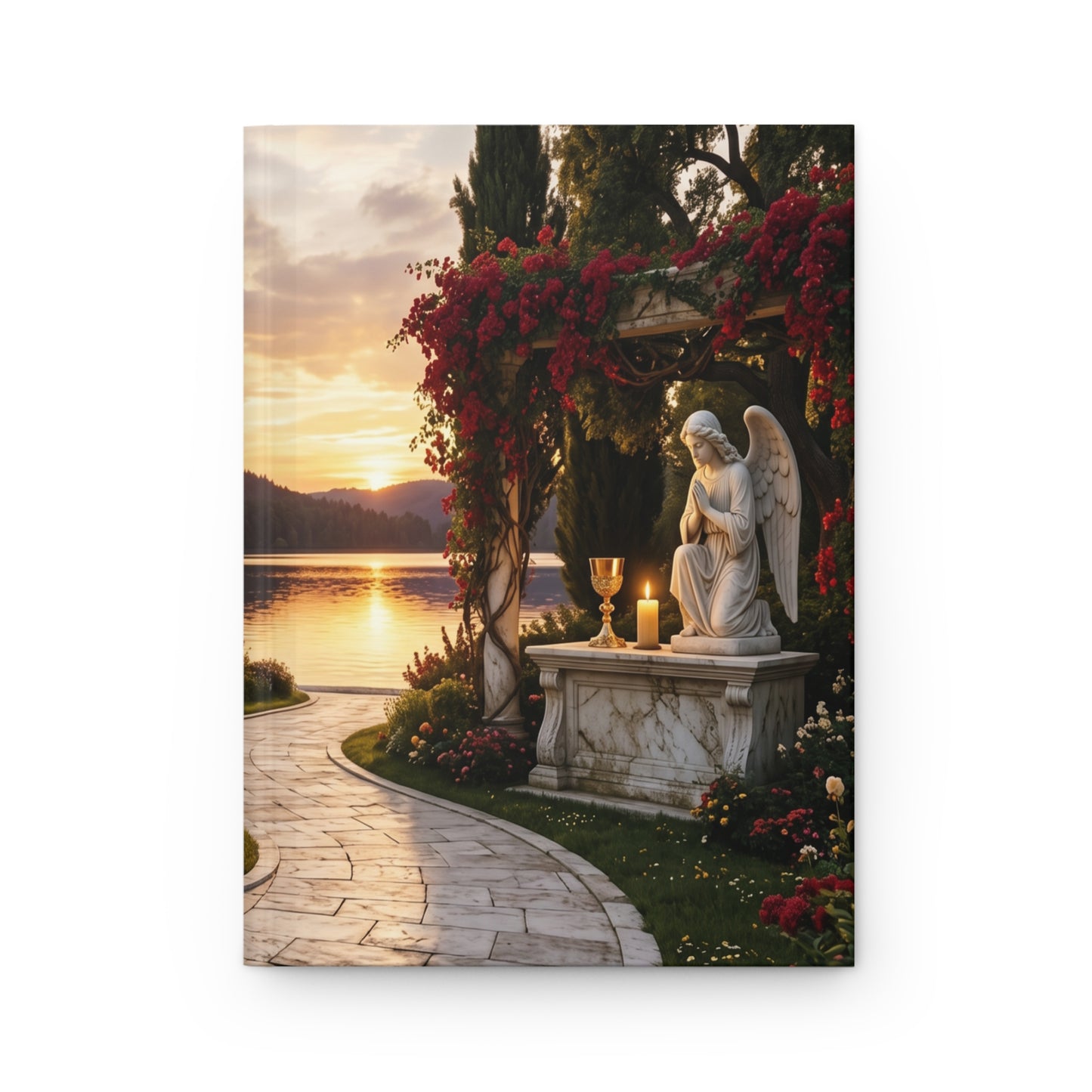 Grand Garden Hardcover Ruled Journal Notebook