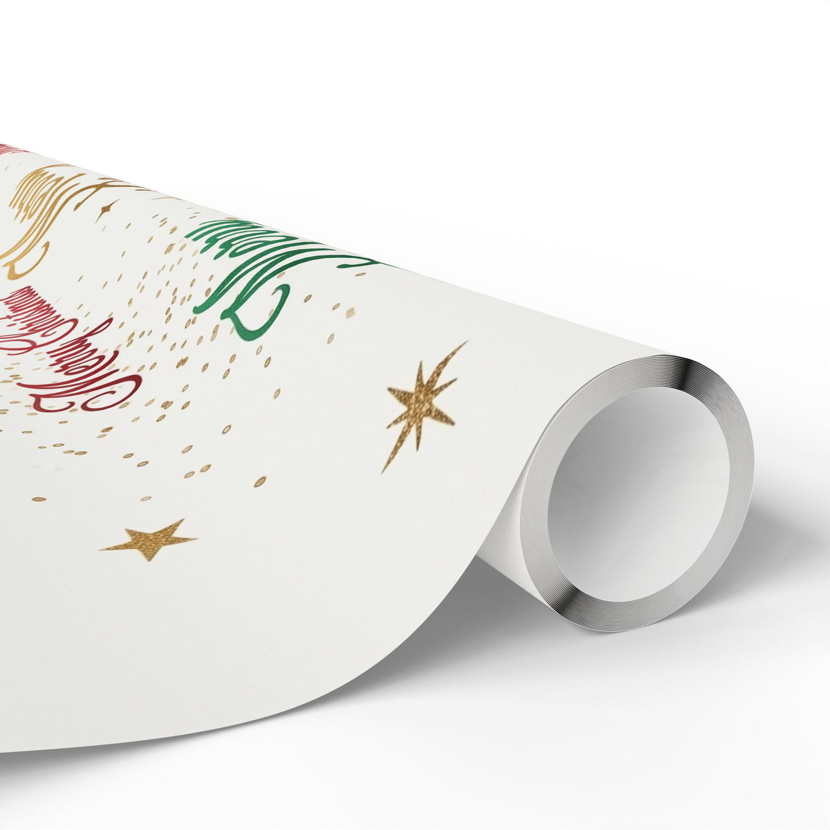Colorful Merry Christmas Wrapping Paper