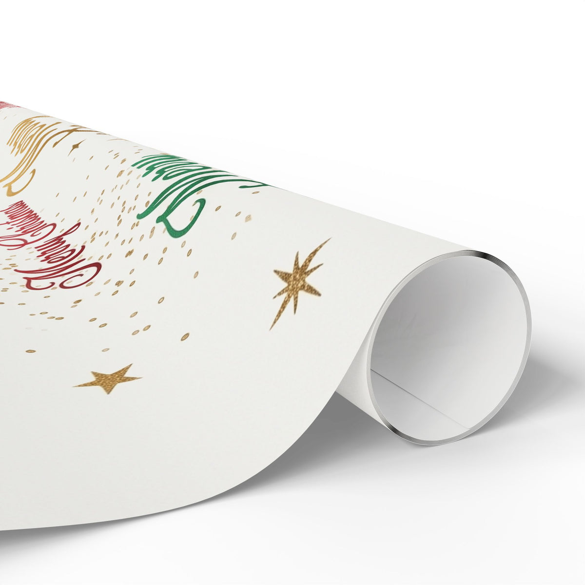 Colorful Merry Christmas Wrapping Paper