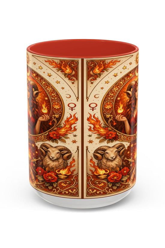 Celestial Aries Coffee Mug (11/15oz) by Grace Canvas Shop