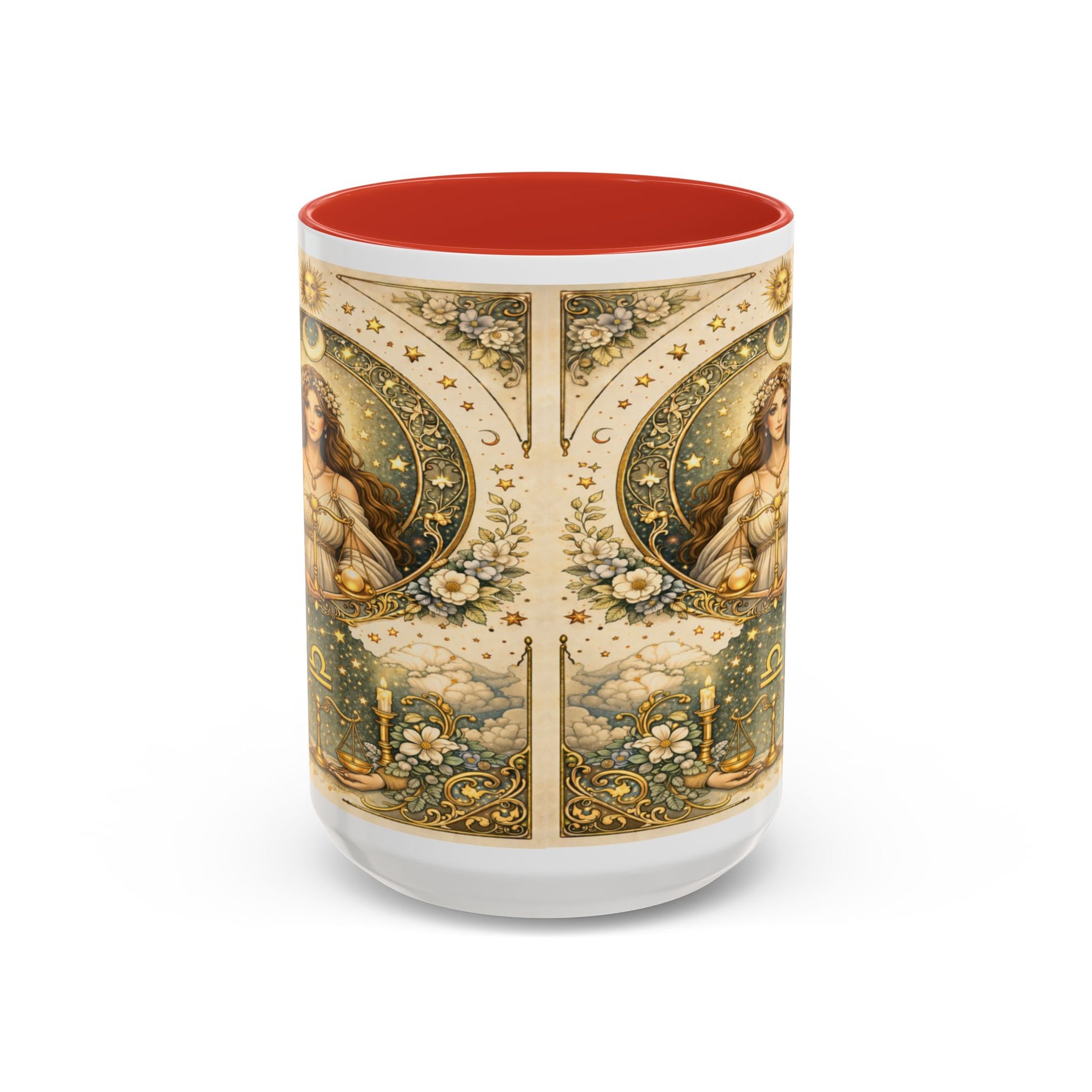Celestrial Libra Zodiac Coffee Mug (11/15oz) by Grace Canvas Shop