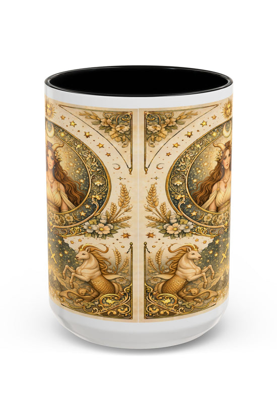 Celestial Capricorn Coffee Mug by Grace Canvas Shop