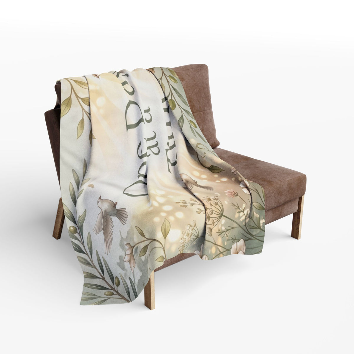 One Day at a Time Fleece Blanket  for Comfort & Recovery