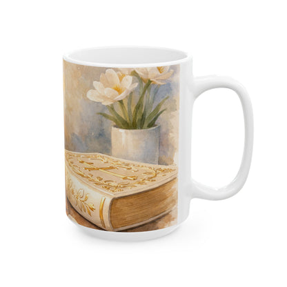 Vintage Still Life Ceramic Mug (11oz/15oz)